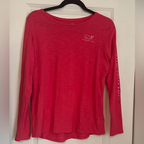 Vineyard Vines Tops - Vineyard Vines Classic Pink Tee